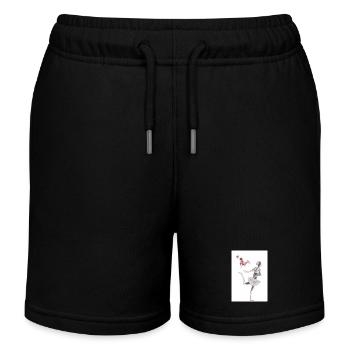 Ballet - Kids Organic Sweat Shorts by Stanley/Stella - black - Front