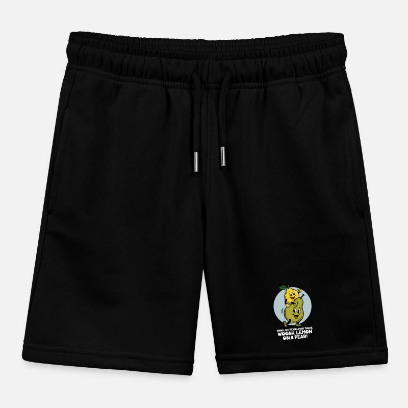 Zitrone auf einer Birne Kinder Organic Joggingshorts Mini Bolter von Stanley/Stella