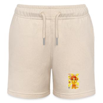 PeeFingerWoman2 - Kinder Organic Joggingshorts Mini Bolter von Stanley/Stella - Natur - Vorne