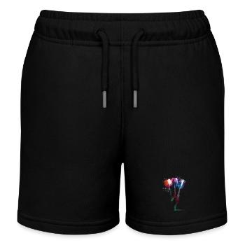 Jeux de fléchettes #darts #sport - Short de jogging enfant bio Stanley/Stella - noir - Devant