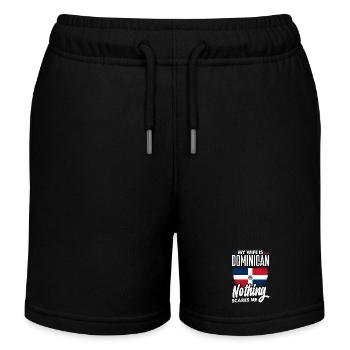 Drapeau de la République dominicaine Dom Rep Pride - Short de jogging enfant bio Stanley/Stella - noir - Devant