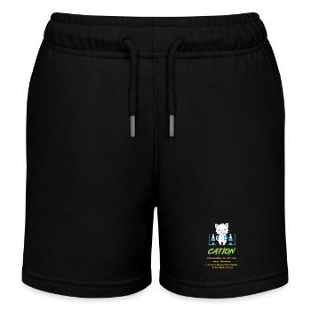 Chemielehrer Chemie Chemiker - Kinder Organic Joggingshorts Mini Bolter von Stanley/Stella - Schwarz - Vorne