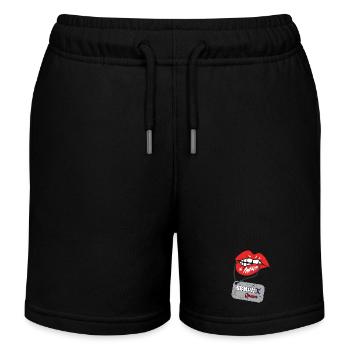 Zodiac sign Gemini - Kids Organic Sweat Shorts by Stanley/Stella - black - Front