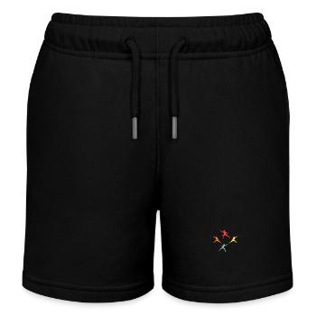 Fencing Evolution Fencing - Kids Organic Sweat Shorts by Stanley/Stella - black - Front
