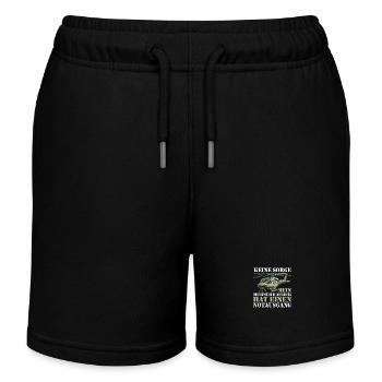 Pilote Hélicoptère Hélicoptère - Short de jogging enfant bio Stanley/Stella - noir - Devant