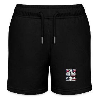 Tchèques République tchèque - Short de jogging enfant bio Stanley/Stella - noir - Devant