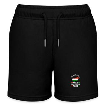 Ungar Ungarisch Ungarn - Kinder Organic Joggingshorts Mini Bolter von Stanley/Stella - Schwarz - Vorne