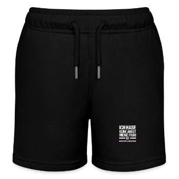 Pays-Bas Pays-Bas - Short de jogging enfant bio Stanley/Stella - noir - Devant