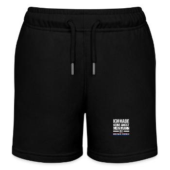 Pays-Bas Pays-Bas - Short de jogging enfant bio Stanley/Stella - noir - Devant