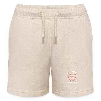 Kölle Alaaf Jecken Carnival Cologne Carnival - Kids Organic Sweat Shorts by Stanley/Stella - soft Ecru - Front