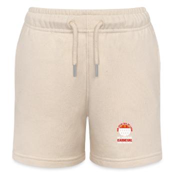 Kölle Alaaf Jecken Carnival Cologne Carnival - Kids Organic Sweat Shorts by Stanley/Stella - soft Ecru - Front