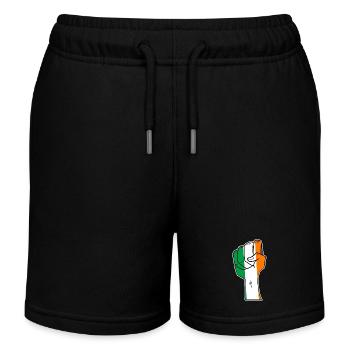 Irlande - Short de jogging enfant bio Stanley/Stella - noir - Devant