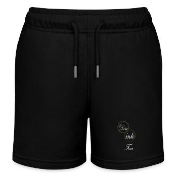 inner courage happy bungee jumping community - Kinder Organic Joggingshorts Mini Bolter von Stanley/Stella - Schwarz - Vorne