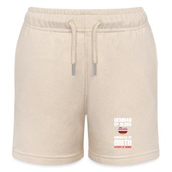 American German - Kids Organic Sweat Shorts by Stanley/Stella - soft Ecru - Front