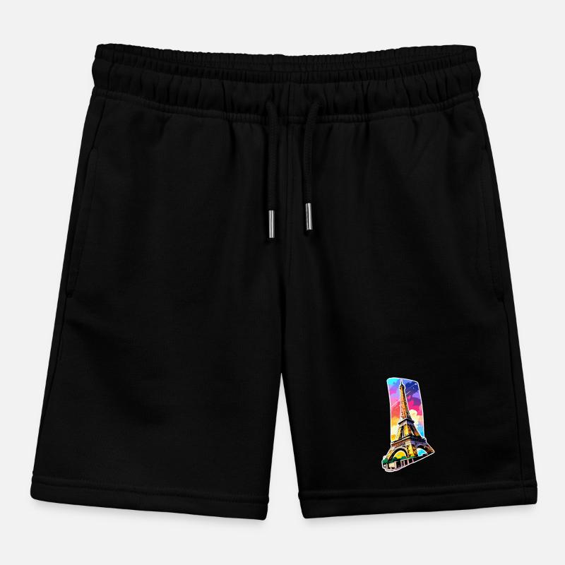 Eiffel tower #6 Short de jogging enfant bio Stanley/Stella