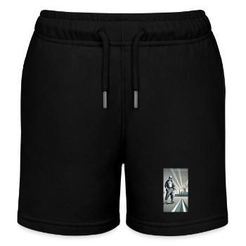 Hiphoper 127 0 0 1 is my hood - Kids Organic Sweat Shorts by Stanley/Stella - black - Front