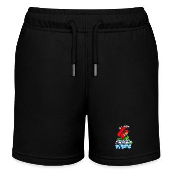 Breakdance B-Boy Streetdance Design Hip Hop Dance - Kinder Organic Joggingshorts Mini Bolter von Stanley/Stella - Schwarz - Vorne