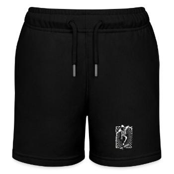 Skateboard | Skate | Skater | Patinage - Short de jogging enfant bio Stanley/Stella - noir - Devant