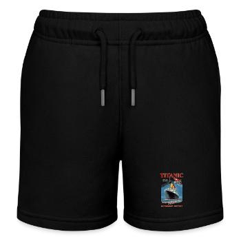TITANIC Liner Kreation Louis RUNEMBERG © Adagp - Kinder Organic Joggingshorts Mini Bolter von Stanley/Stella - Schwarz - Vorne