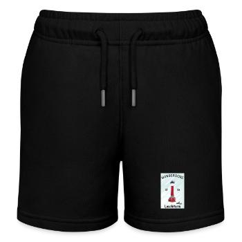 Wangerooge, Vieux phare, Mer du Nord, Affiche - Short de jogging enfant bio Stanley/Stella - noir - Devant