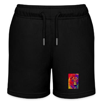 Le Roi Lion - Short de jogging enfant bio Stanley/Stella - noir - Devant