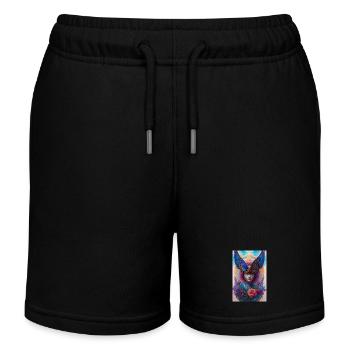 Goddess - Kids Organic Sweat Shorts by Stanley/Stella - black - Front