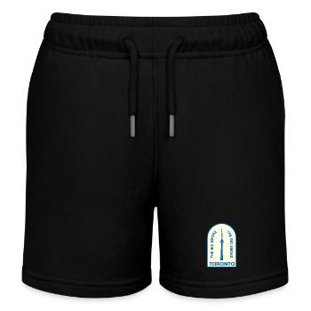 Toronto CNTower Big Smoke - Kinder Organic Joggingshorts Mini Bolter von Stanley/Stella - Schwarz - Vorne