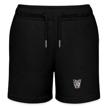 Bande dessinée Bunny - Short de jogging enfant bio Stanley/Stella - noir - Devant