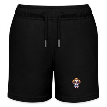 Halloween Clown Cool - Kinder Organic Joggingshorts Mini Bolter von Stanley/Stella - Schwarz - Vorne