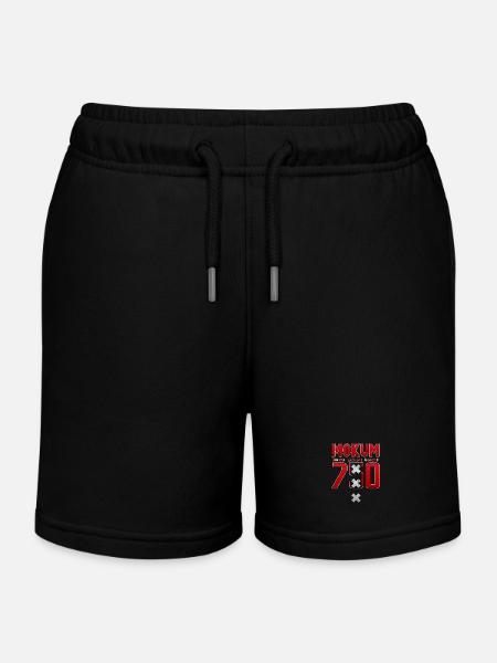 Amsterdam 750 HVB - Kinder Organic Joggingshorts Mini Bolter von Stanley/Stella - Schwarz
