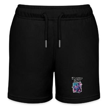Mein Name ist Ava 2026 - Kinder Organic Joggingshorts Mini Bolter von Stanley/Stella - Schwarz - Vorne