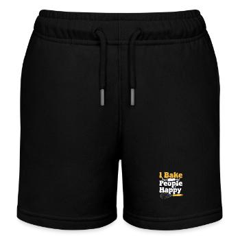 Cuire - Short de jogging enfant bio Stanley/Stella - noir - Devant