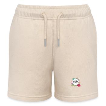 Crète 2025 Coloré - Short de jogging enfant bio Stanley/Stella - écru doux - Devant