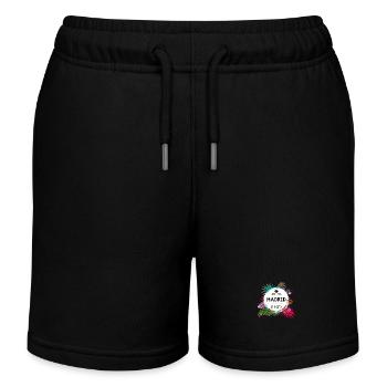 Madrid 2025 Coloré - Short de jogging enfant bio Stanley/Stella - noir - Devant