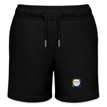 Mexico Crew Colorful - Kids Organic Sweat Shorts by Stanley/Stella - black - Front