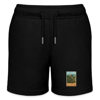 Roque Cano La Gomera - Kinder Organic Joggingshorts Mini Bolter von Stanley/Stella - Schwarz - Vorne