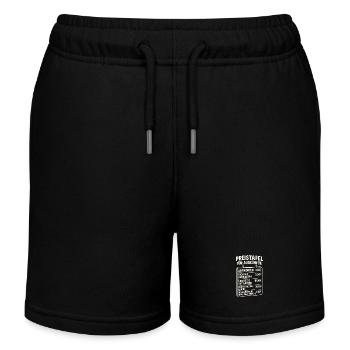 Liste de prix pour information - Short de jogging enfant bio Stanley/Stella - noir - Devant