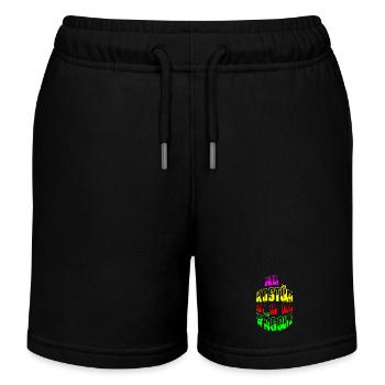 Mein Kostüm ist in der Wäsche Faschingsoutfit - Kinder Organic Joggingshorts Mini Bolter von Stanley/Stella - Schwarz - Vorne