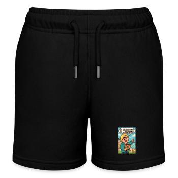 Bringen Sie die Kronjuwelen in den Louvre zurück - Kinder Organic Joggingshorts Mini Bolter von Stanley/Stella - Schwarz - Vorne