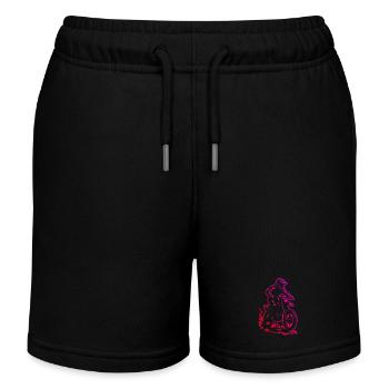 Graphismes motocross pour le motocross - Short de jogging enfant bio Stanley/Stella - noir - Devant