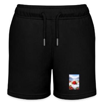 Priselberry - Dons du Grand Nord - Short de jogging enfant bio Stanley/Stella - noir - Devant