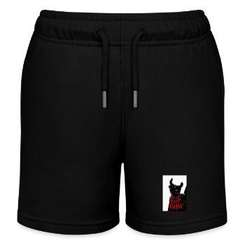 Mi lé out dad 974 - Kinder Organic Joggingshorts Mini Bolter von Stanley/Stella - Schwarz - Vorne