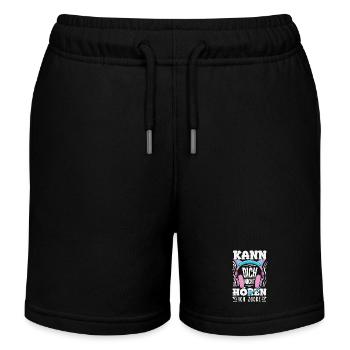 Kann Dich Nicht Hören Ich Zocke Gamer Girl - Kinder Organic Joggingshorts Mini Bolter von Stanley/Stella - Schwarz - Vorne