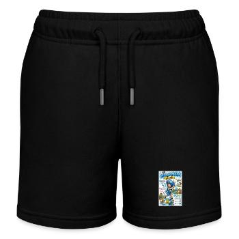 Der Wassermann – die Lösung eimerweise - Kinder Organic Joggingshorts Mini Bolter von Stanley/Stella - Schwarz - Vorne