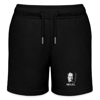 Hegel-Porträt - Kinder Organic Joggingshorts Mini Bolter von Stanley/Stella - Schwarz - Vorne