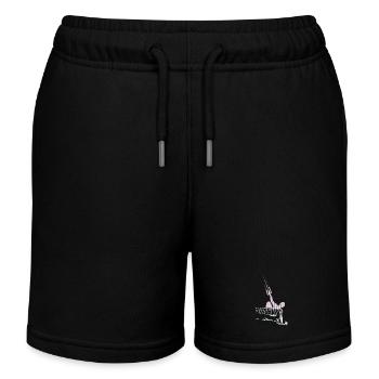 Kitesurfer - Kinder Organic Joggingshorts Mini Bolter von Stanley/Stella - Schwarz - Vorne