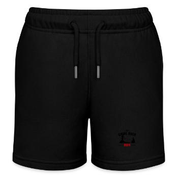 Game Over 2024 Wedding - Kids Organic Sweat Shorts by Stanley/Stella - black - Front