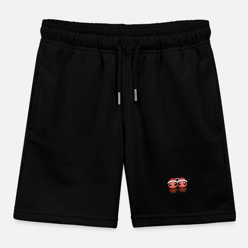 L’équipe de Noël de Ladybug Short de jogging enfant bio Stanley/Stella