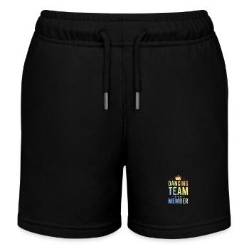 Dancing Team Bunt - Kinder Organic Joggingshorts Mini Bolter von Stanley/Stella - Schwarz - Vorne