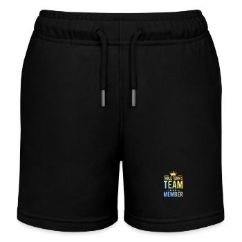 Table Tennis Team Bunt - Kinder Organic Joggingshorts Mini Bolter von Stanley/Stella - Schwarz - Vorne